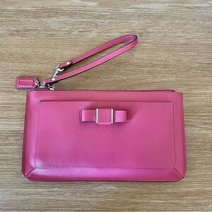 Coach Bow Wristlet
